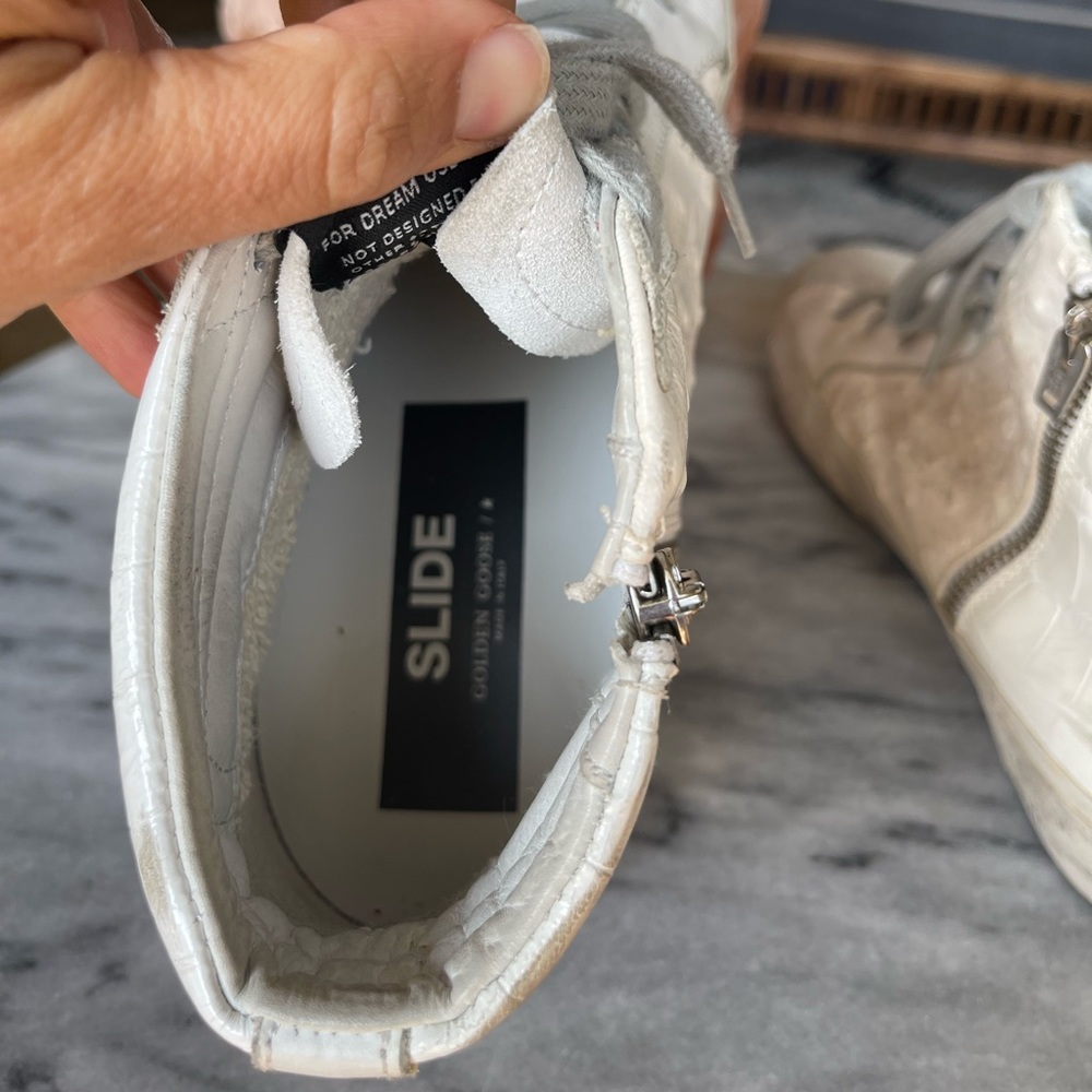 Golden Goose Patchwork Slide Sneakers EU 40 – Sold Out, Rare Neutral Find - Picture 8 of 13